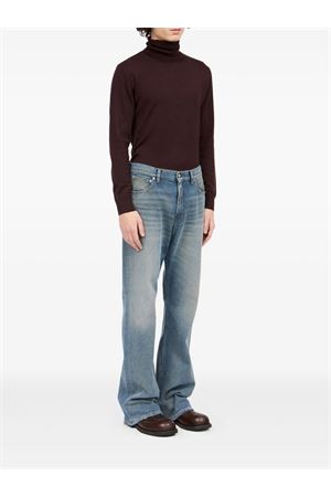 Light blue five-pocket jeans MM6 MAISON MARGIELA | SH2LA0040M30017965